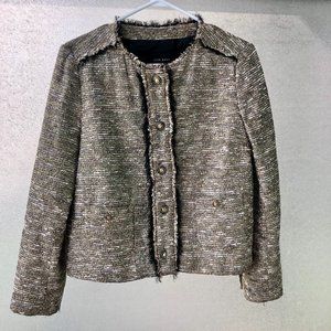 Gold glitter jacket (Zara, small)